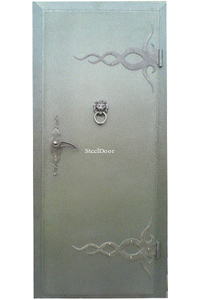Входная металлическая дверь с ковкой SteelDoor К-3